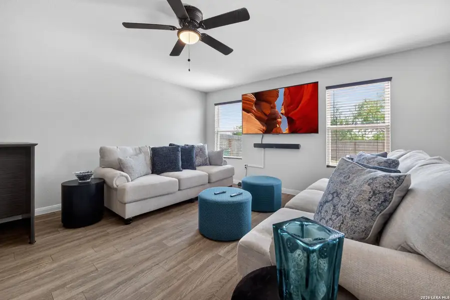 Furnished interior view inside a new home in Mission Del Lago, San Antonio (Image 34).