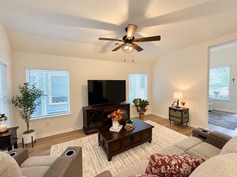Furnished interior view inside a new home in Woodforest, Montgomery (Image 8).