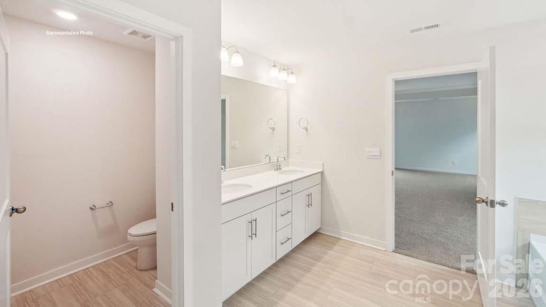 Furnished interior view inside a new home in Westport, York (Image 3).