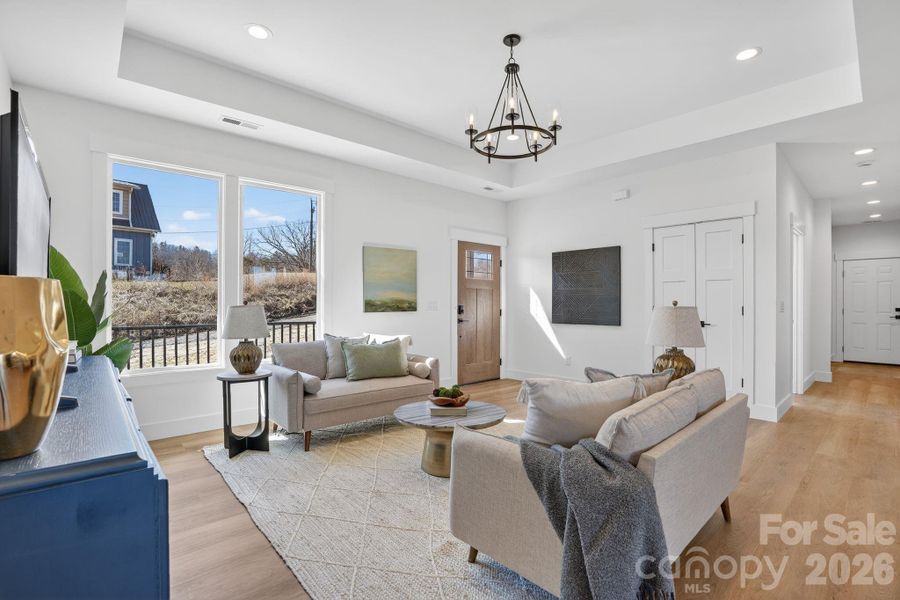 Furnished interior view inside a new home in , Alexander (Image 14). Furnished interior view inside a new home in , Alexander (Image 14).