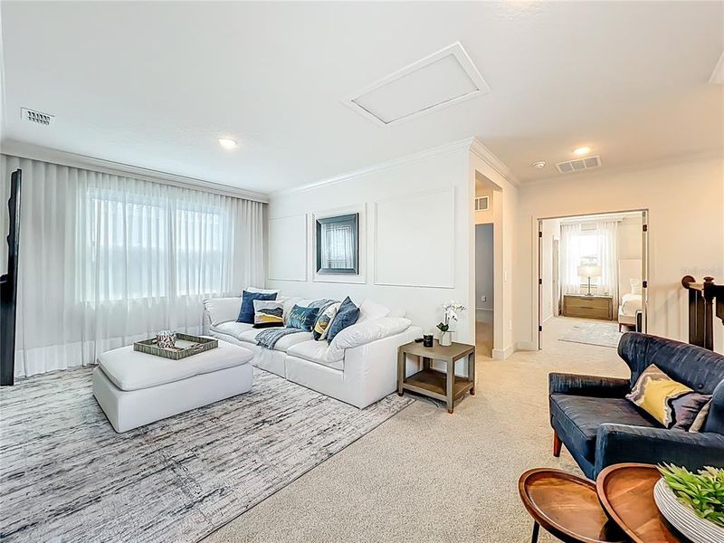 Furnished interior view inside a new home in Summerlake Reserve, Winter Garden (Image 15).