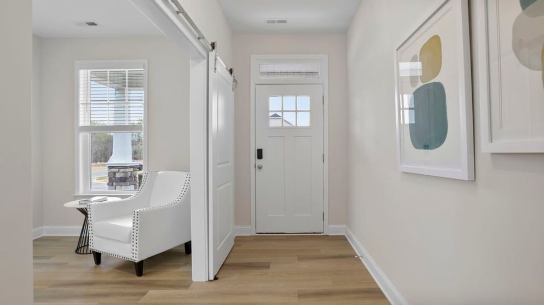Furnished interior view inside a new home in Edgewood Estates, Greenville (Image 6).
