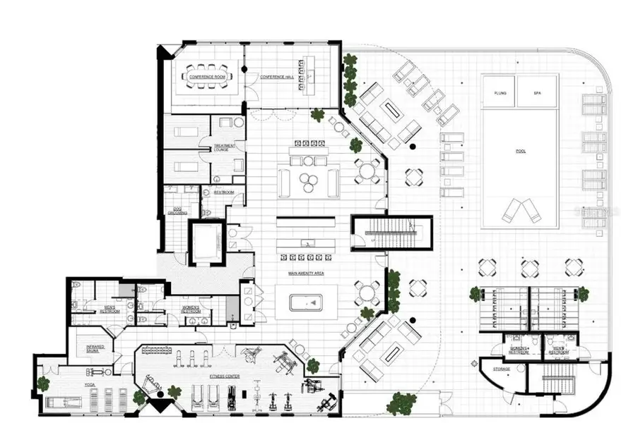 2D floor plan layout of this home in , Sarasota, FL (Image 4).