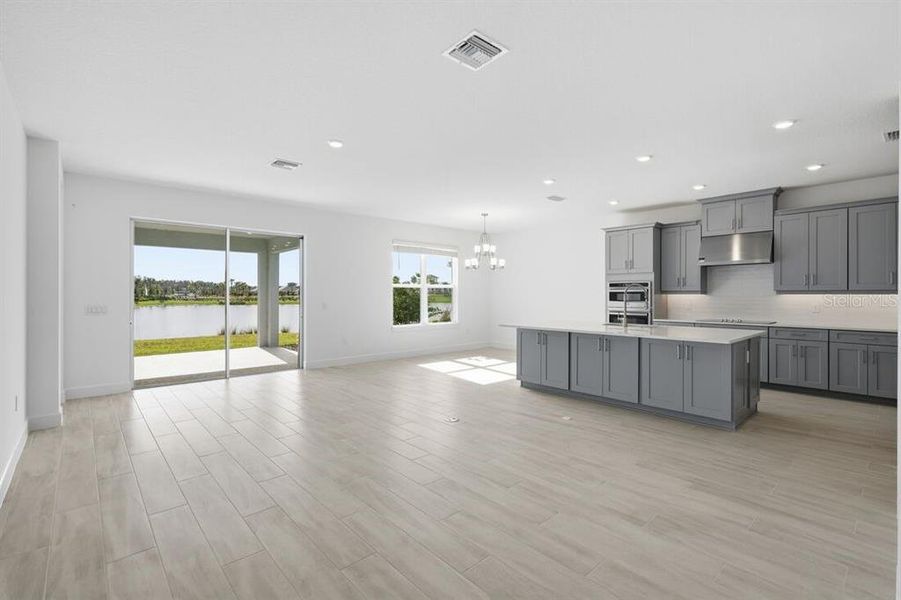 Spacious, unfurnished interior of a new home in Esplanade at Westview, Kissimmee (Image 23).