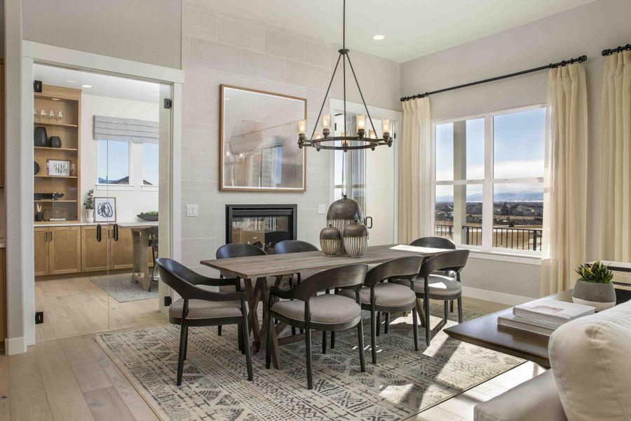 Plan C652 Dining Photo by American Legend Homes