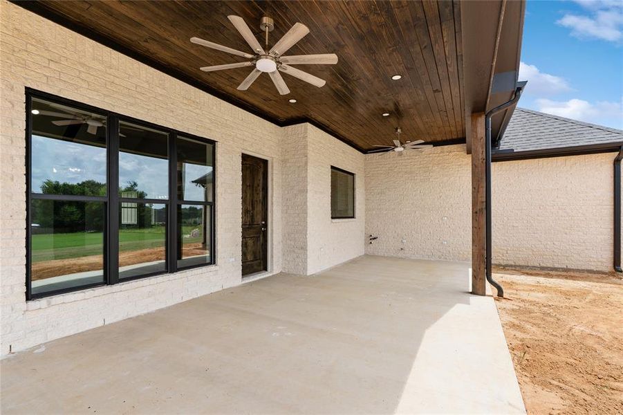 Exterior details and patio area of a home in , Bullard (Image 24). Exterior details and patio area of a home in , Bullard (Image 24).