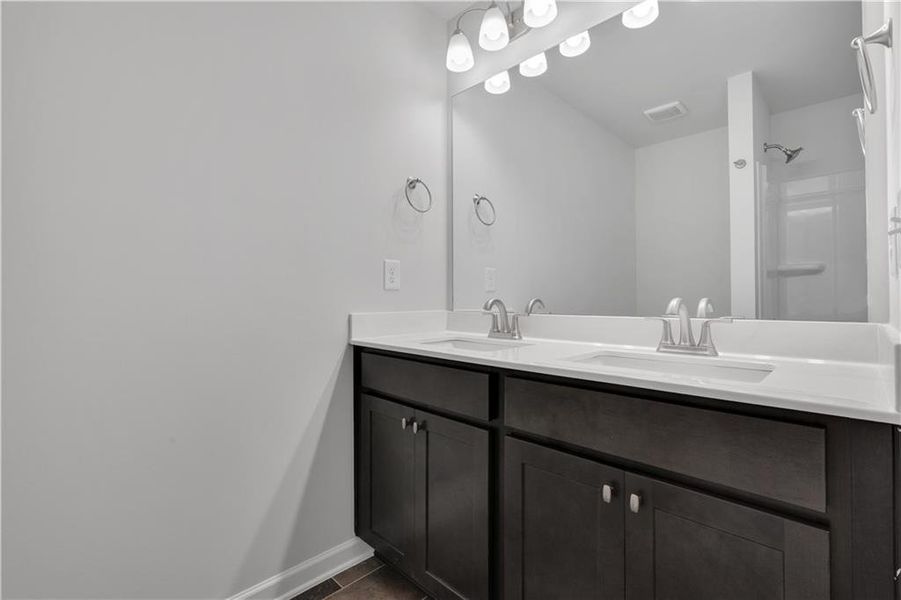 Furnished interior view inside a new home in Village Green, Adairsville (Image 9).