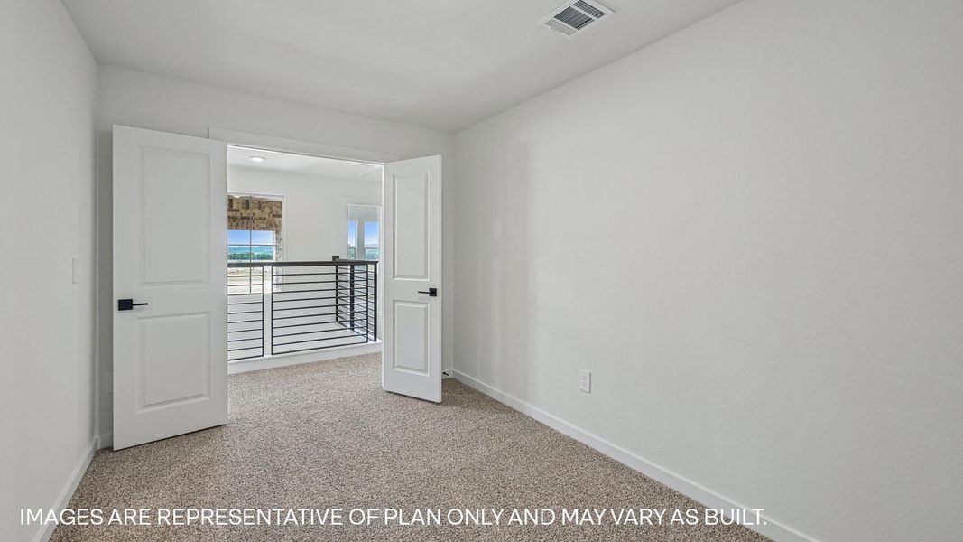 Representative unfurnished interior of a home built from the The Keller by D.R. Horton in The Enclave at Bar W Ranch, Leander (Image 31).
