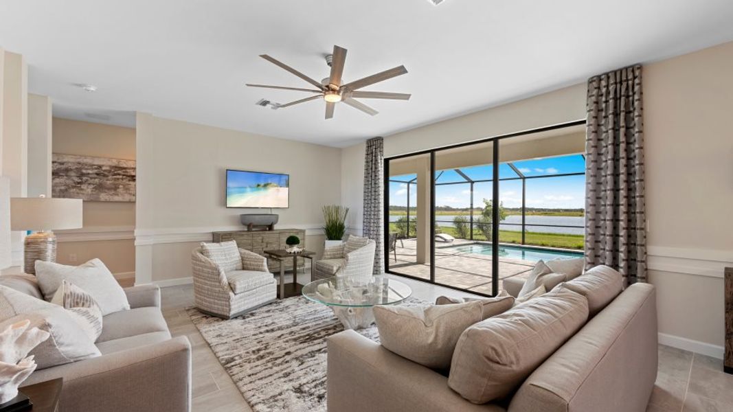 Timber-Creek Estate Homes The National Family Room Timber-Creek Estate Homes The National Family Room