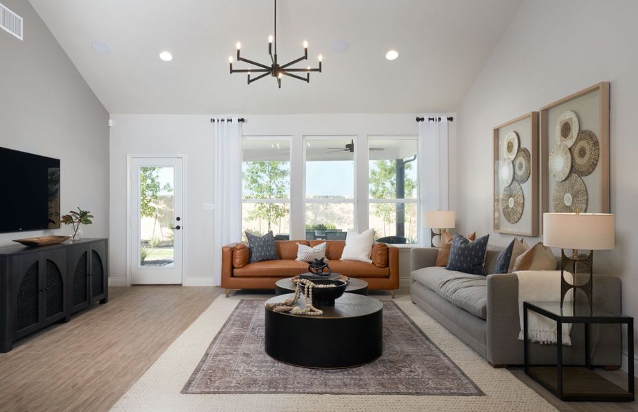 Representative furnished interior of a home built from the Puma by Pulte Homes in Highland Lakes, McKinney (Image 6). Representative furnished interior of a home built from the Puma by Pulte Homes in Highland Lakes, McKinney (Image 6).
