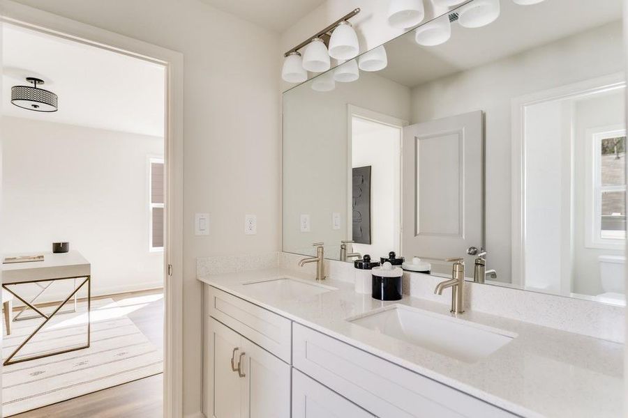 Furnished interior view inside a new home in Parkside, Clarkston (Image 11).