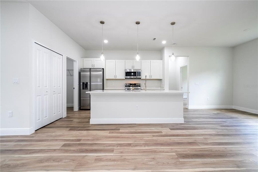 Furnished interior view inside a new home in , Ocala (Image 8). Furnished interior view inside a new home in , Ocala (Image 8).