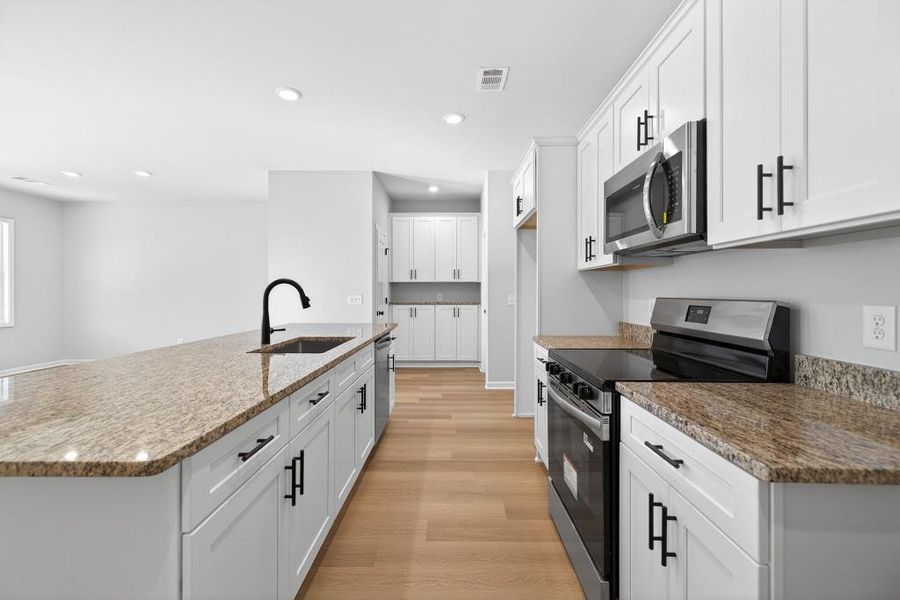 Furnished interior view inside a new home in , Commerce (Image 8).