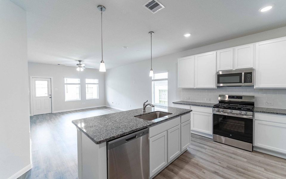 Furnished interior view inside a new home in Colony at Pinehurst, Pinehurst (Image 3).