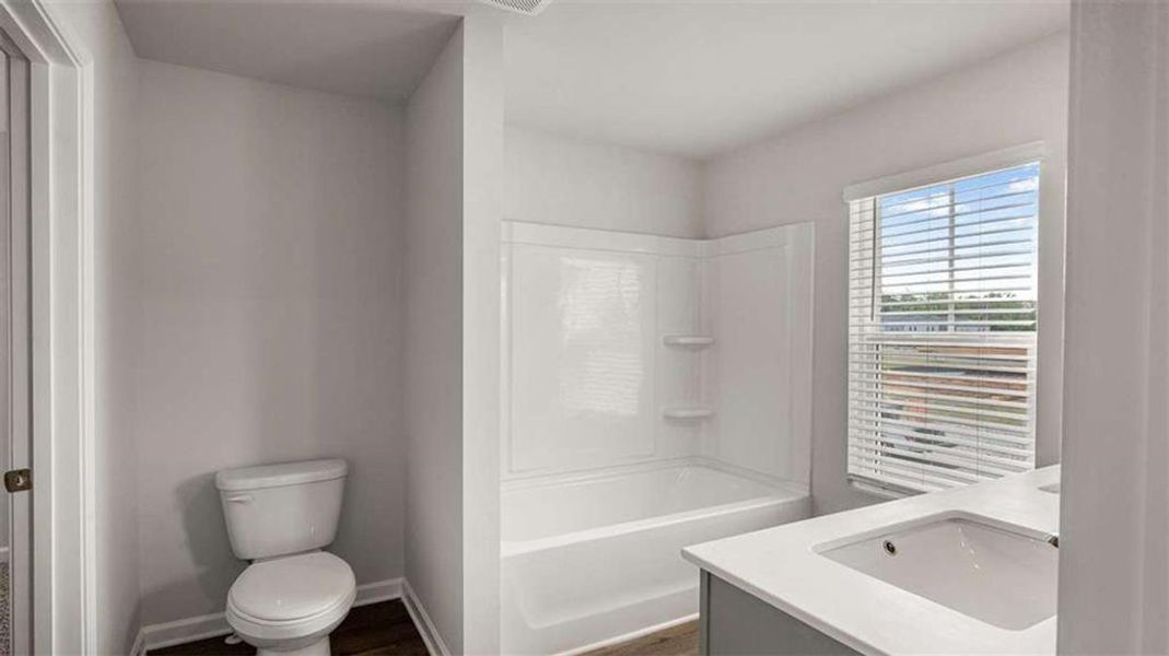 Furnished interior view inside a new home in Echo Glen, Stockbridge (Image 13).