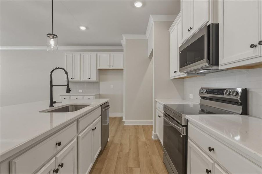 Furnished interior view inside a new home in Millstone at Mundy Mill, Gainesville (Image 14).