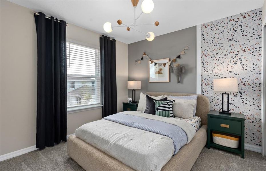 Furnished interior view inside a new home in The Cove at Nona Sound, Orlando (Image 22).