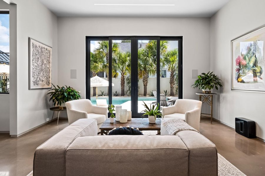 Furnished interior view inside a new home in , Mount Pleasant (Image 16). Furnished interior view inside a new home in , Mount Pleasant (Image 16).