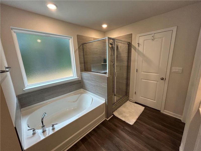 Furnished interior view inside a new home in , Loganville (Image 29).
