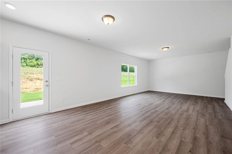 Spacious, unfurnished interior of a new home in Laurel Ridge, Rock Spring (Image 27). Spacious, unfurnished interior of a new home in Laurel Ridge, Rock Spring (Image 27).