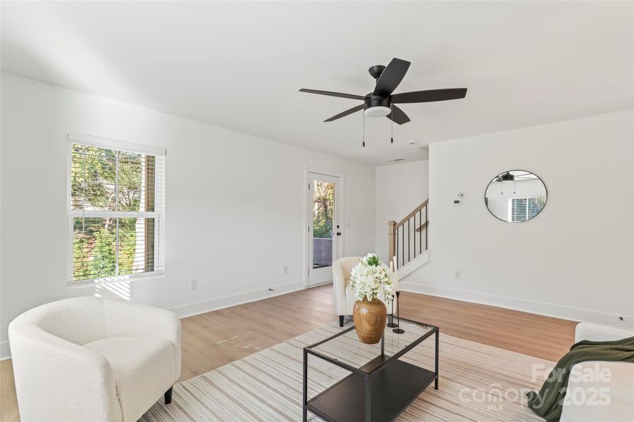 Furnished interior view inside a new home in , Fort Mill (Image 5).