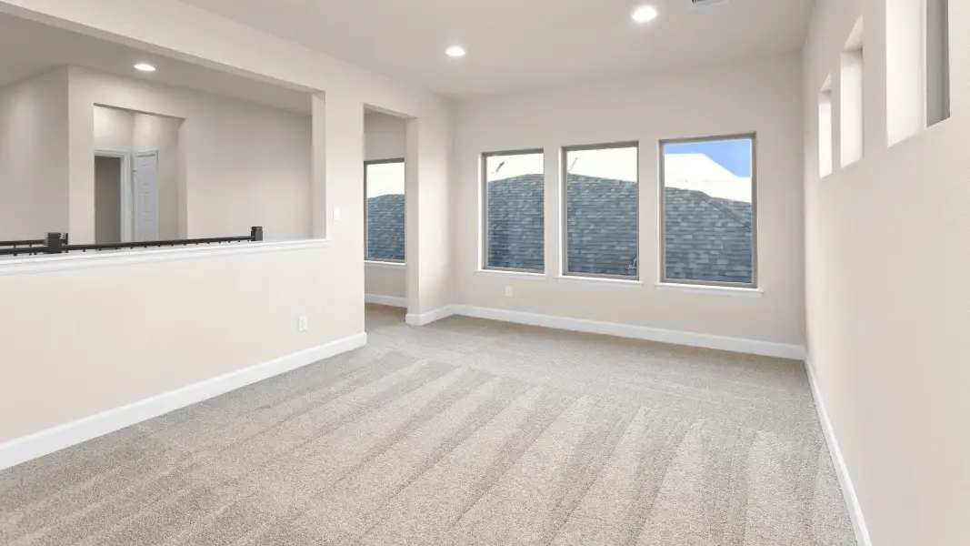 Spacious, unfurnished interior of a new home in Lakes of Cane Island, Katy (Image 14). Spacious, unfurnished interior of a new home in Lakes of Cane Island, Katy (Image 14).
