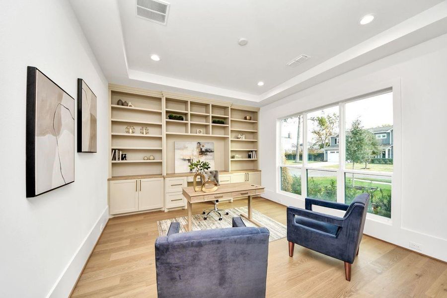 Furnished interior view inside a new home in , Houston (Image 5).
