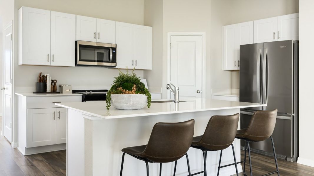 Representative furnished interior of a home built from the Magenta by Casa Fresca Homes in Pasadena Woods, Dade City (Image 4).