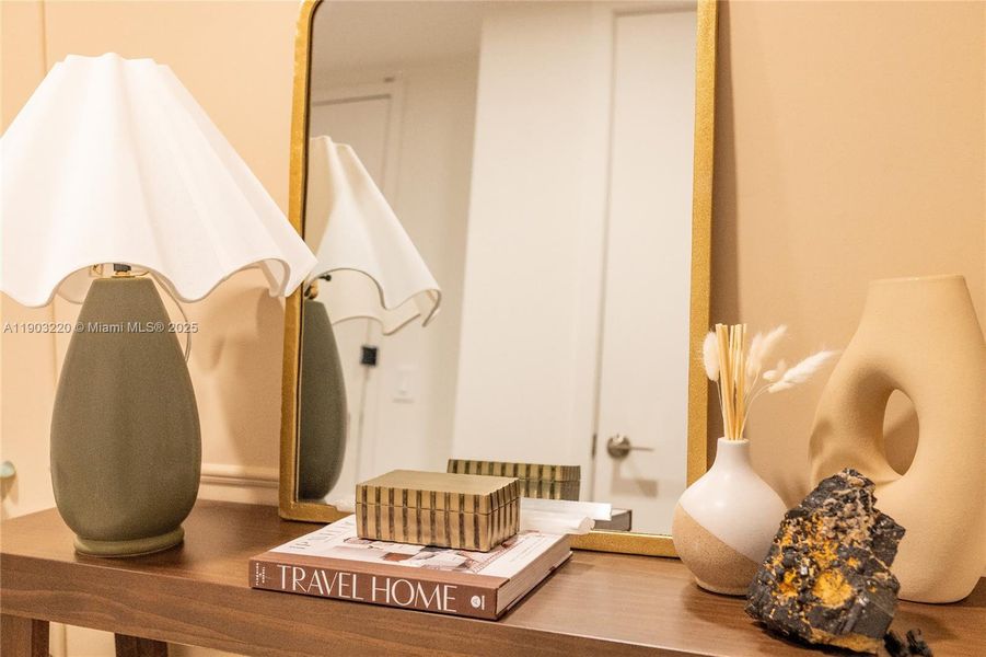 Close-up of interior finishes inside a home in , Miami (Image 71).