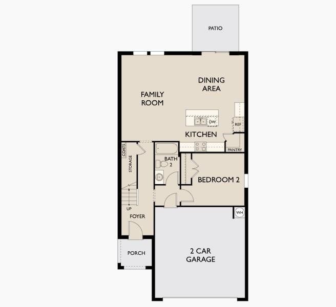 2D floor plan layout of this home in Eagles Landing, Elgin, TX (Image 2). 2D floor plan layout of this home in Eagles Landing, Elgin, TX (Image 2).