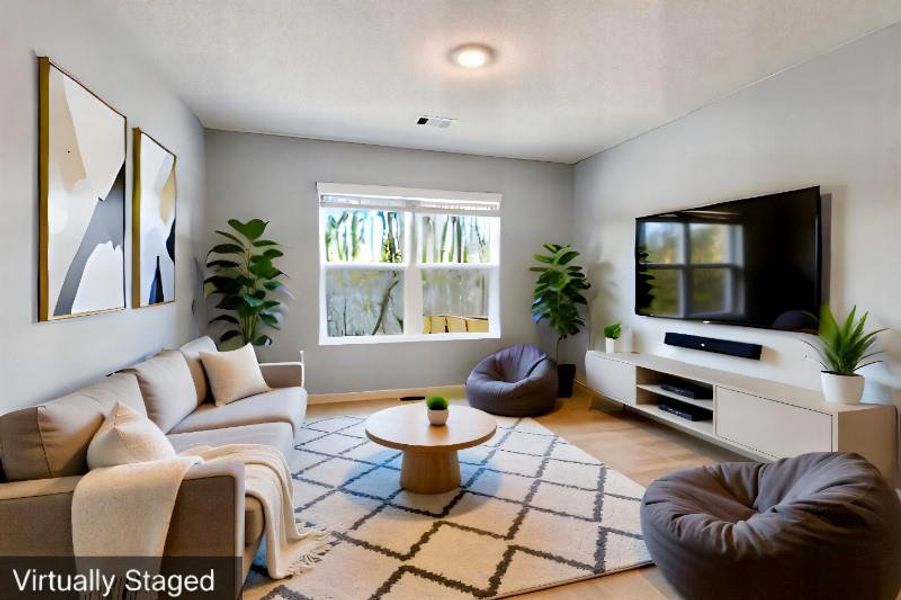 Furnished interior view inside a new home in , Dawsonville (Image 15).