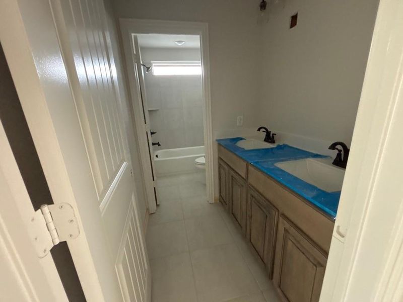 In-progress construction of a new home in Waterford Park, Weatherford, TX (Image 11).