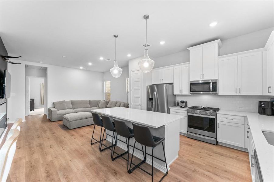 Furnished interior view inside a new home in Tenison Village at Buckner Terrace, Dallas (Image 10). Furnished interior view inside a new home in Tenison Village at Buckner Terrace, Dallas (Image 10).