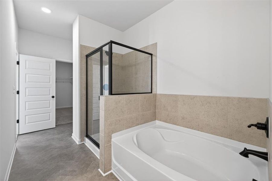 Furnished interior view inside a new home in Sanders Park, Austell (Image 14).