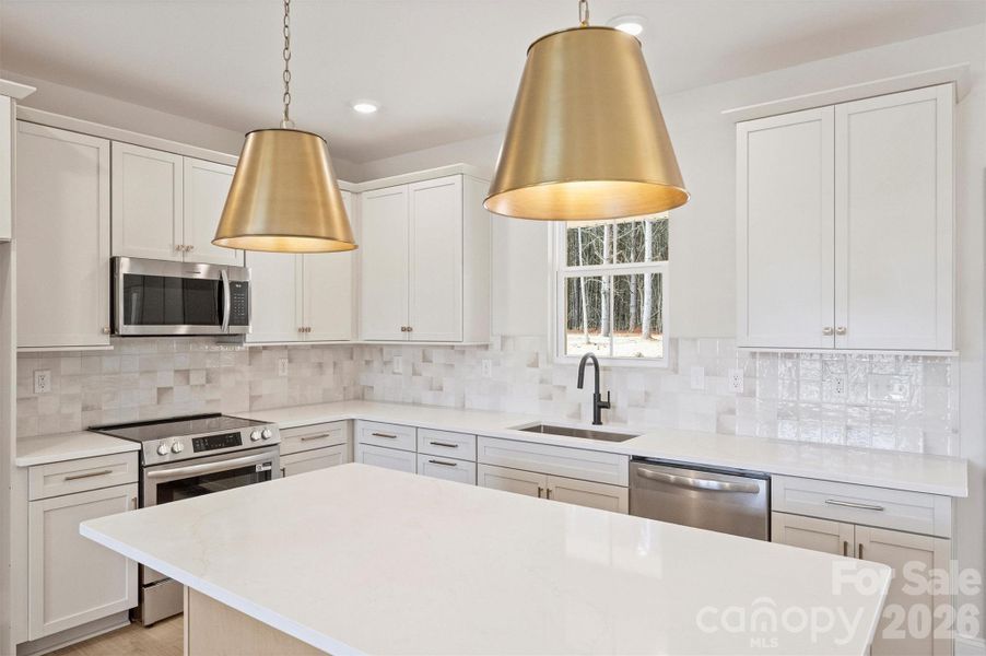 Furnished interior view inside a new home in , Lincolnton (Image 9).