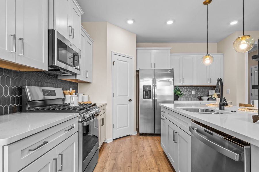 Representative furnished interior of a home built from the The Cherry Grove by Chesapeake Homes in The Willows, Loris (Image 7).
