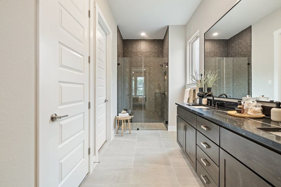 Furnished interior view inside a new home in Arbor Collection At Park Central, Georgetown (Image 27). Furnished interior view inside a new home in Arbor Collection At Park Central, Georgetown (Image 27).