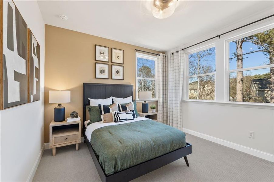 Furnished interior view inside a new home in Fern Hollow, Buford (Image 22).