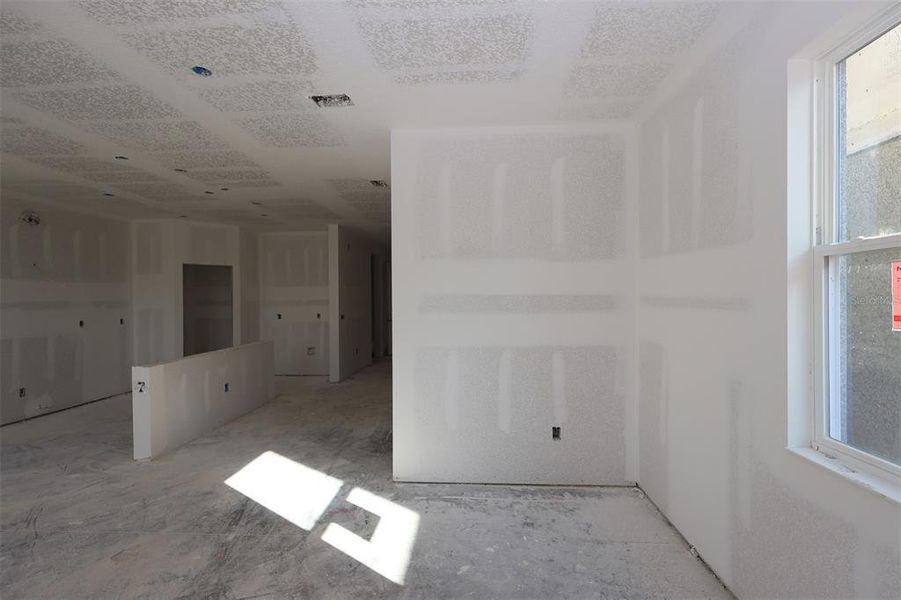 In-progress construction of a new home in Lake Star at Ovation, Winter Garden, FL (Image 28).