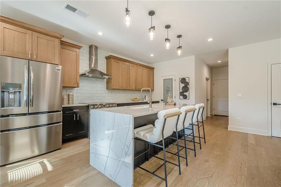 Furnished interior view inside a new home in , Powder Springs (Image 33).
