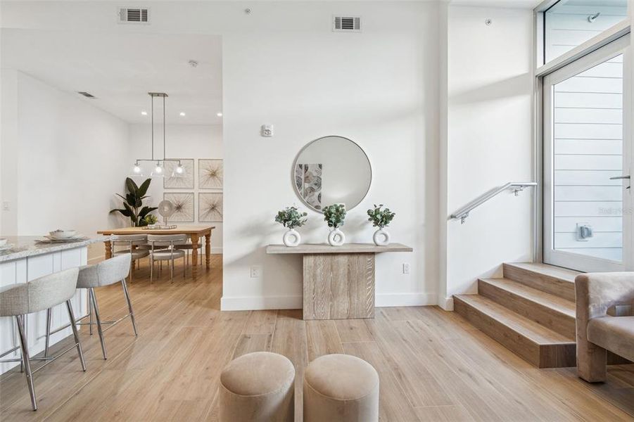 Furnished interior view inside a new home in , Sarasota (Image 55).