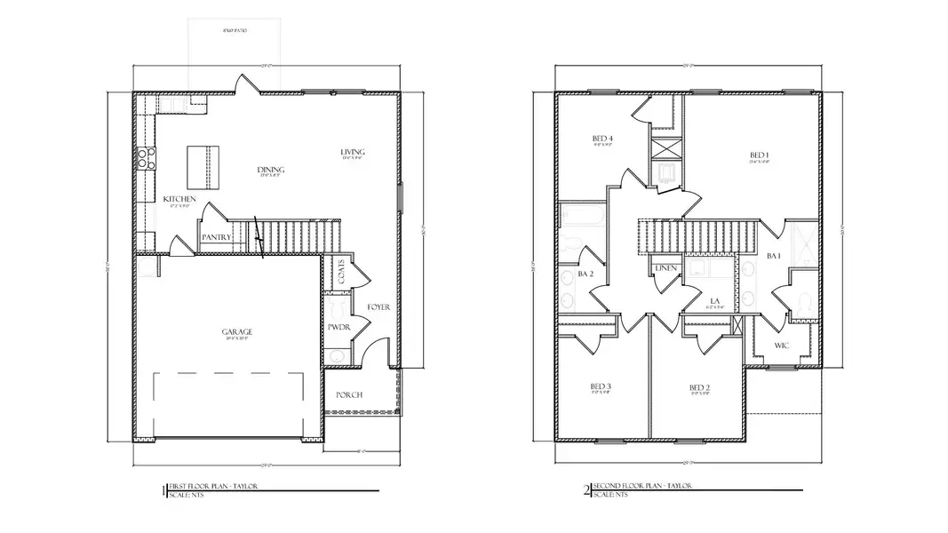 2D floor plan layout of this home in Hodges Bayou Plantation, Panama City, FL (Image 5). 2D floor plan layout of this home in Hodges Bayou Plantation, Panama City, FL (Image 5).
