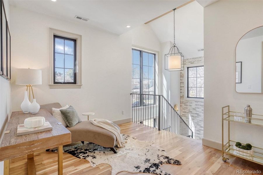 Furnished interior view inside a new home in , Denver (Image 9).
