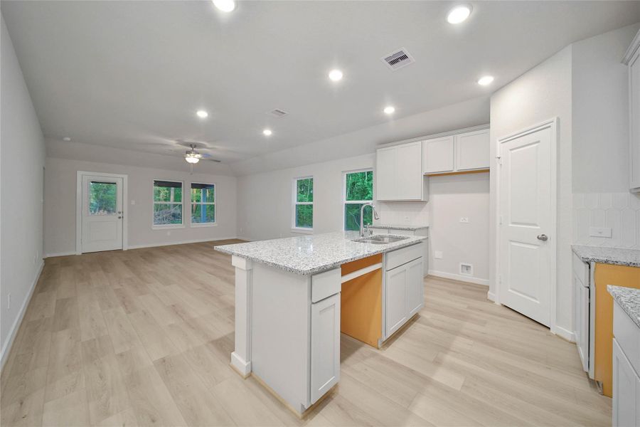Furnished interior view inside a new home in , New Caney (Image 17).