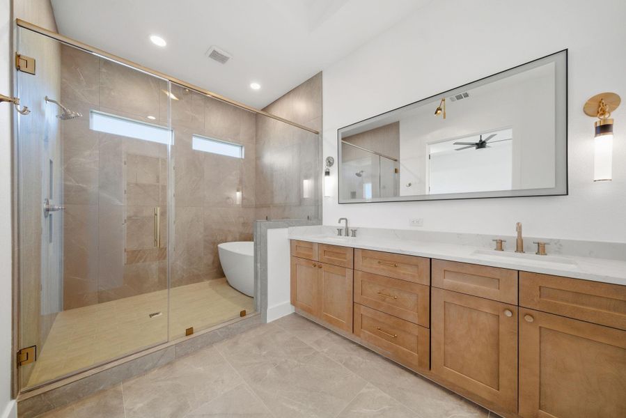 Furnished interior view inside a new home in , Houston (Image 10). Furnished interior view inside a new home in , Houston (Image 10).