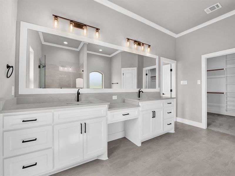 Furnished interior view inside a new home in , Azle (Image 15). Furnished interior view inside a new home in , Azle (Image 15).