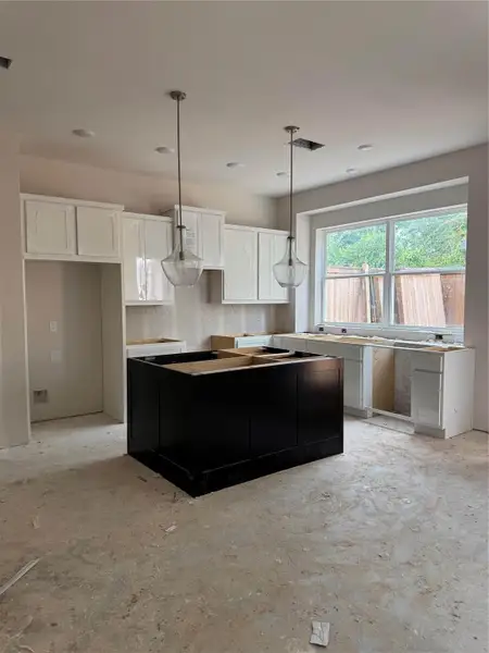 Furnished interior view inside a new home in Retreat at Oak Park, Houston (Image 4).