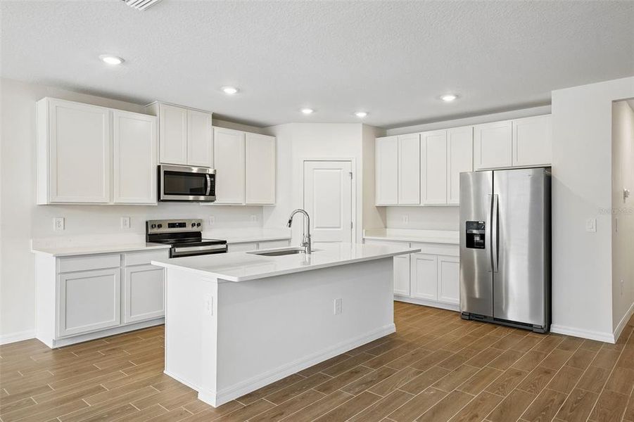 Furnished interior view inside a new home in Pine Ridge Meadows, Hudson (Image 8).