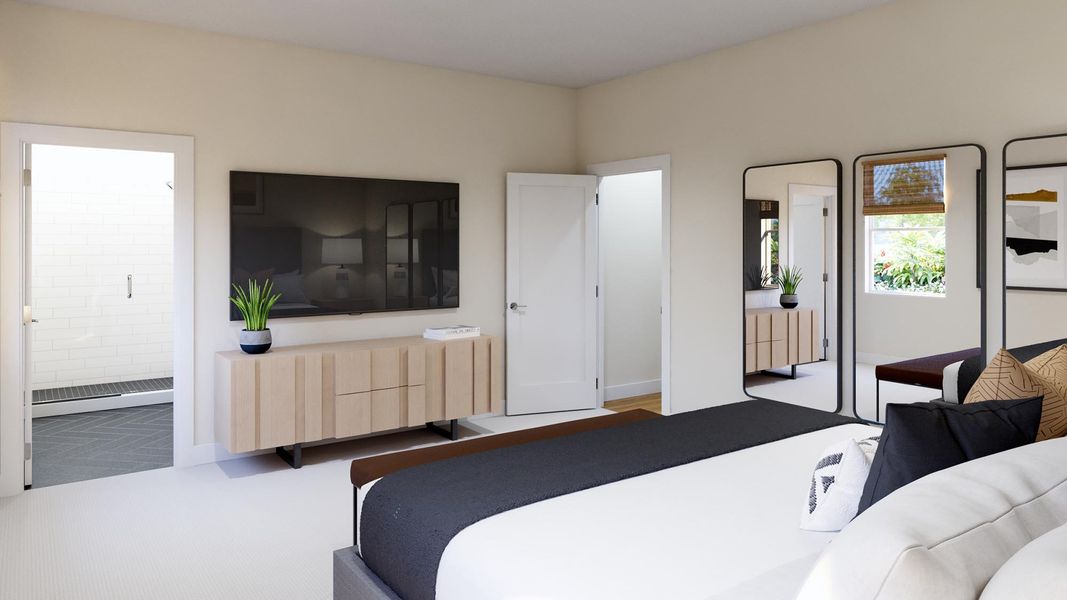 Representative furnished interior of a home built from the Miles by Risewell Homes in Ridgeview, Clermont (Image 13). Representative furnished interior of a home built from the Miles by Risewell Homes in Ridgeview, Clermont (Image 13).