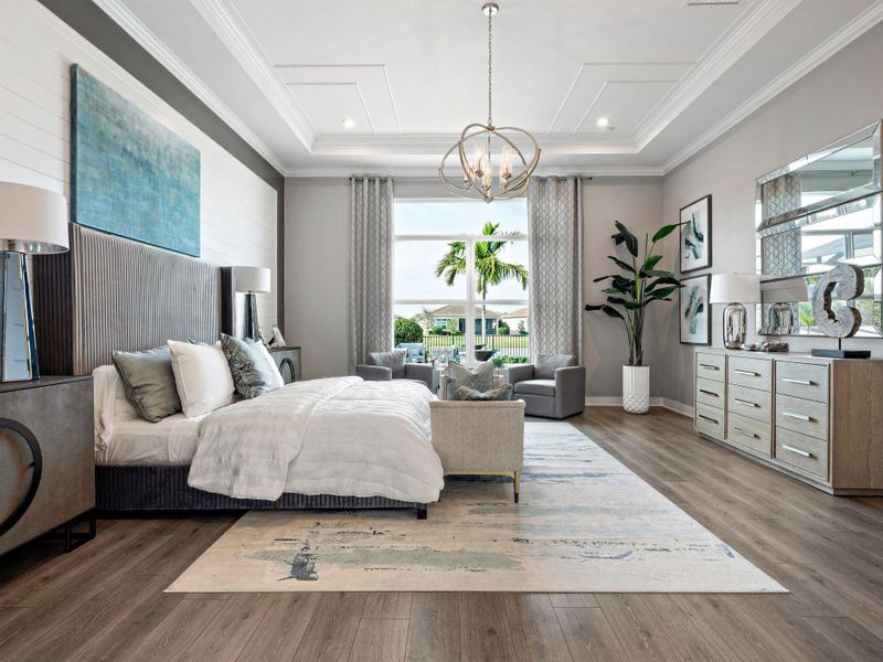 Furnished interior view inside a new home in , Port St. Lucie (Image 4). Furnished interior view inside a new home in , Port St. Lucie (Image 4).